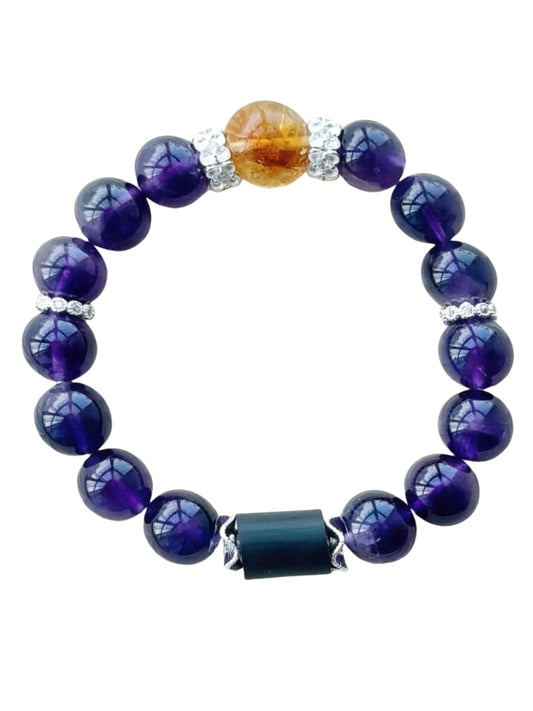 Starharmony High Energy Wisdom Bracelet  With NFC Brings Amethyst